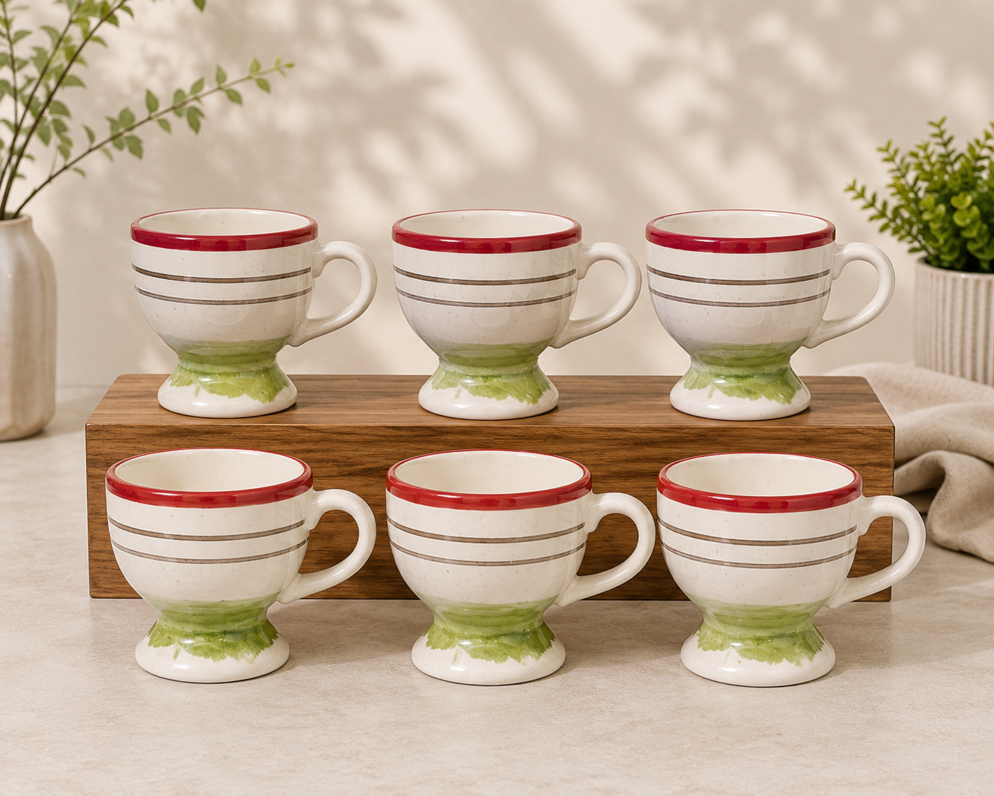 CERAMIC TEA CUPS