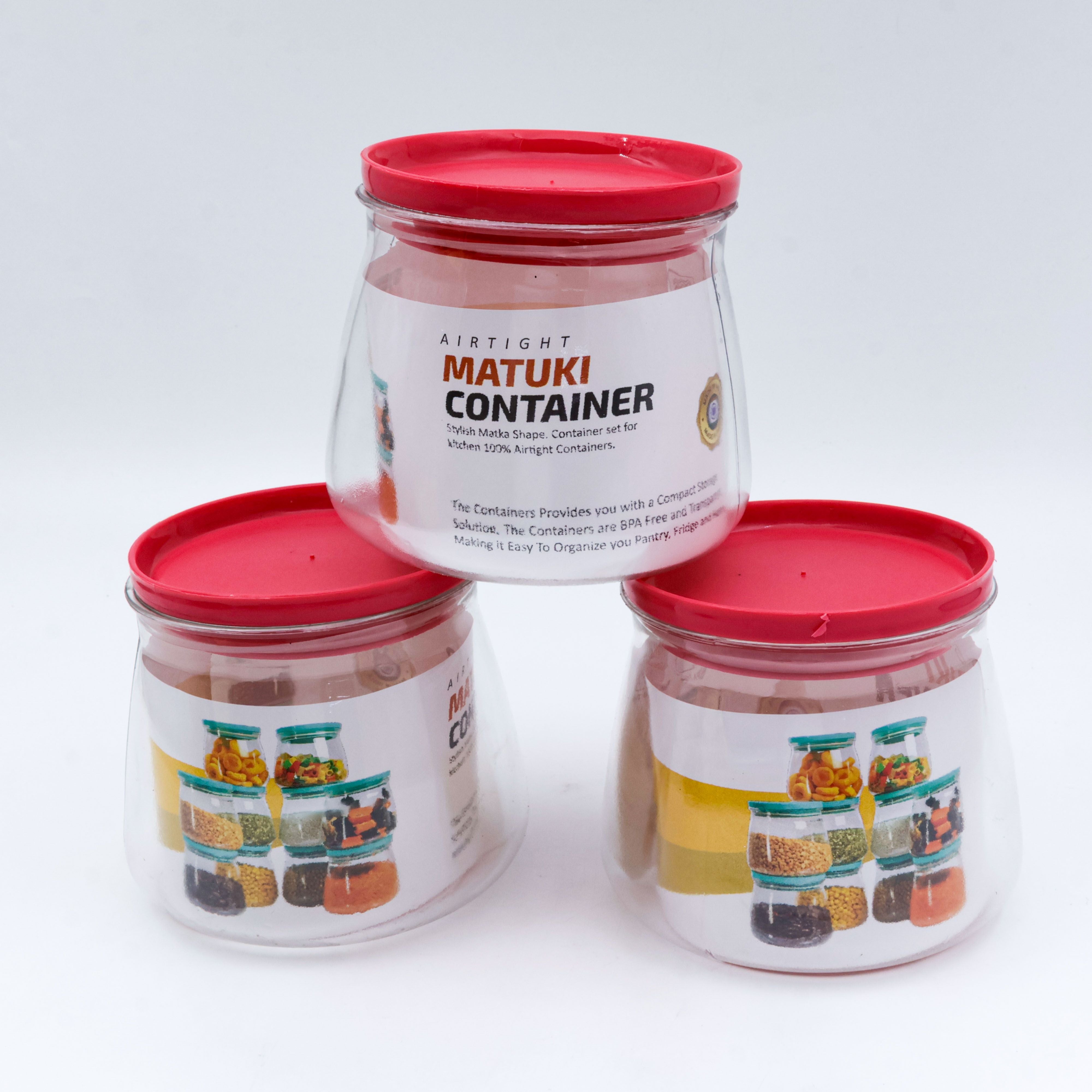MATUKI STORAGE CONTAINER 3PCS SET