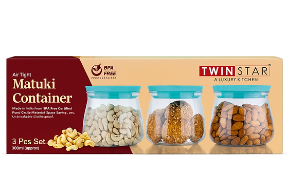 MATUKI STORAGE CONTAINER 3PCS SET