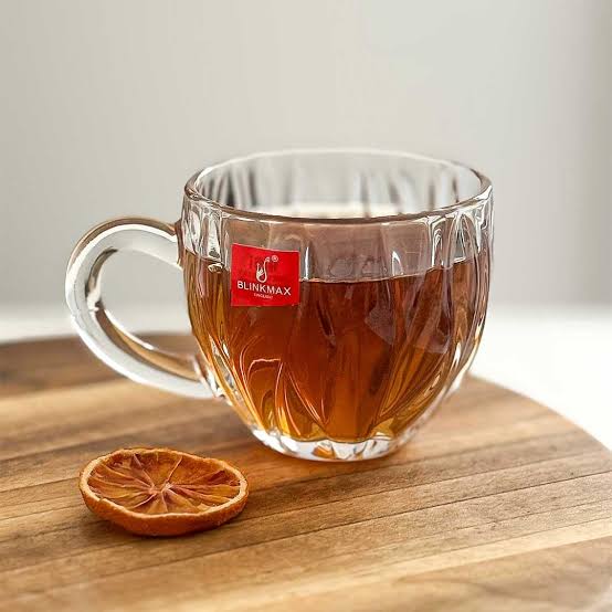 GLASS TEA CUPS 6 PCS SET