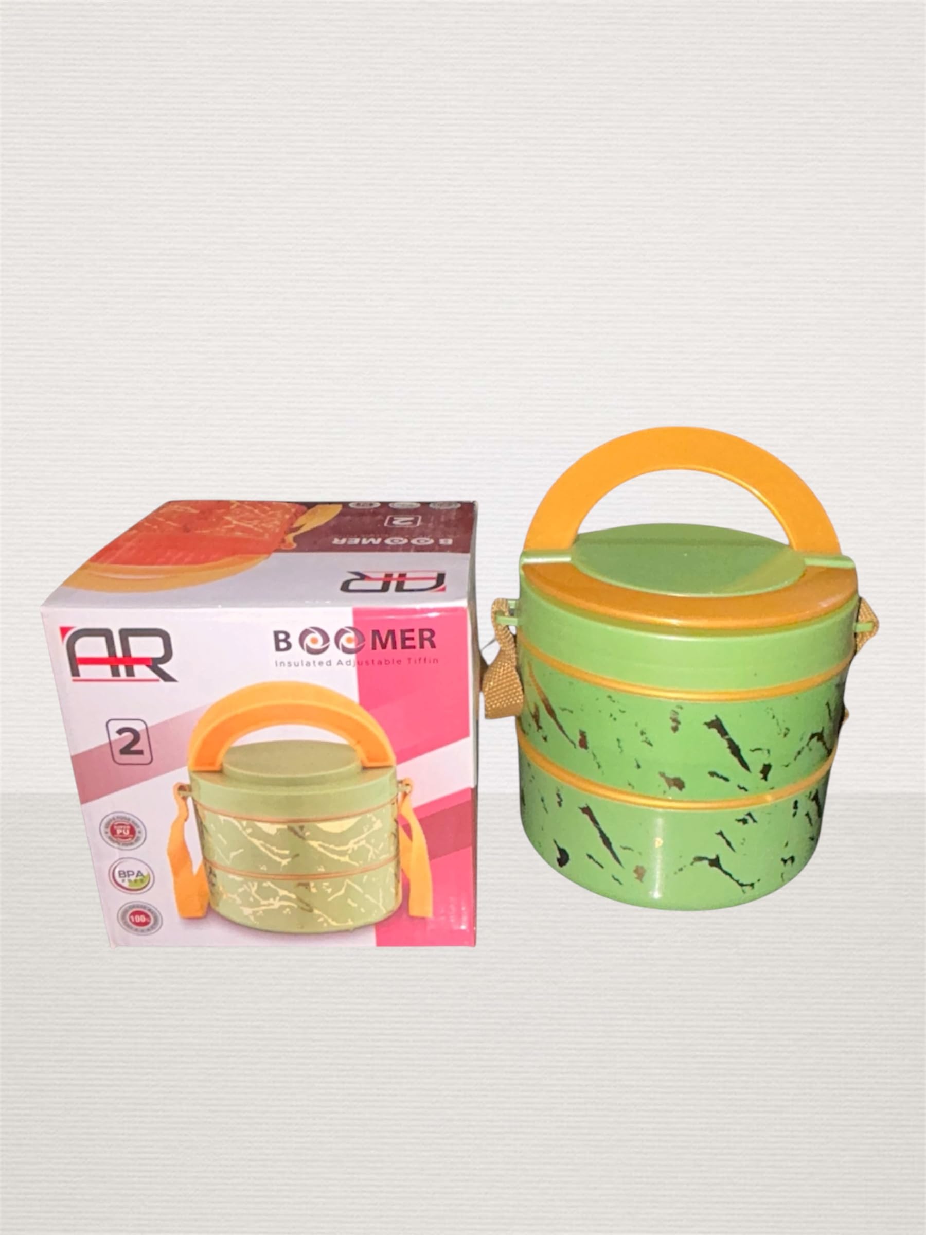 INSULATED 2 STEP LUNCH BOX