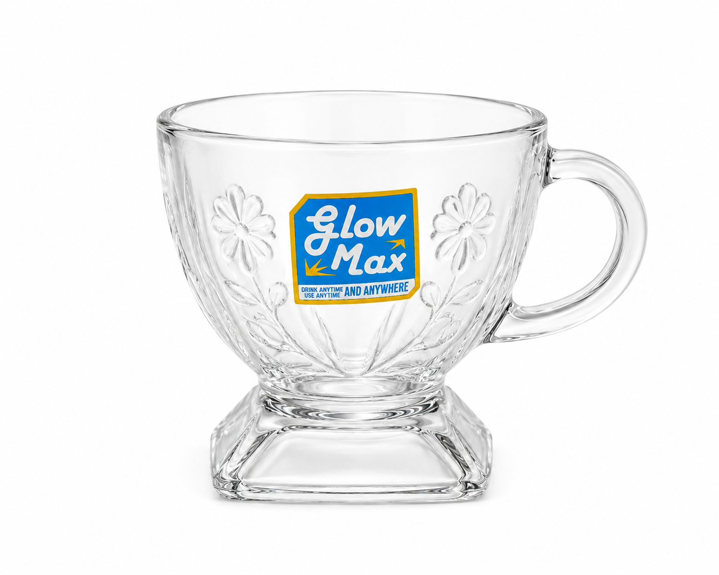 GLOW MAX GLASS TEA SET