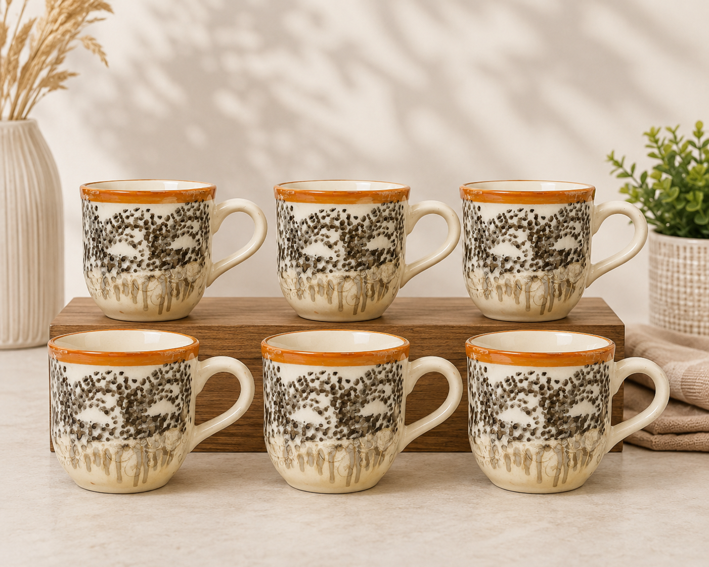 CERAMIC TEA CUPS